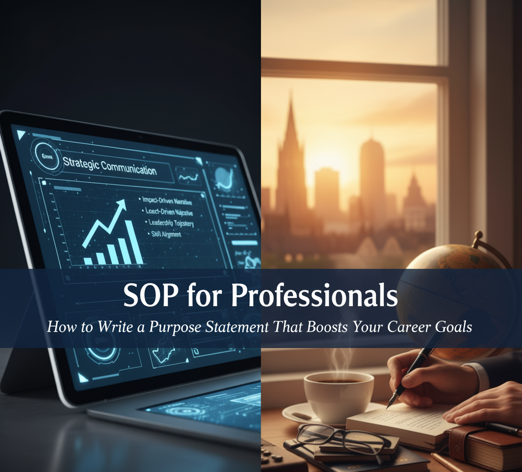 SOP for Professionals – How to Write a Purpose Statement That Boosts Your Career Goals