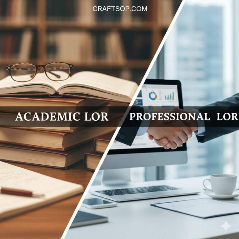 Academic vs. Professional Letters of Recommendation