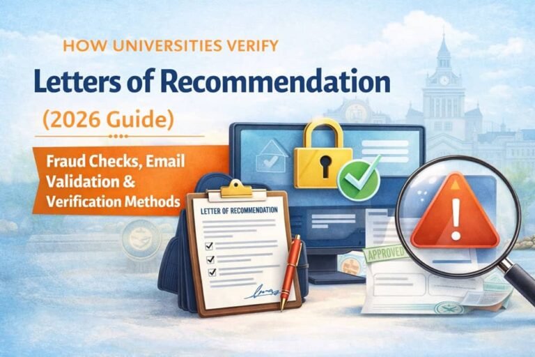 Do Universities Verify LORs Complete 2026 Verification Guide